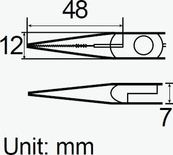 Proskit Clește Lungime 155mm