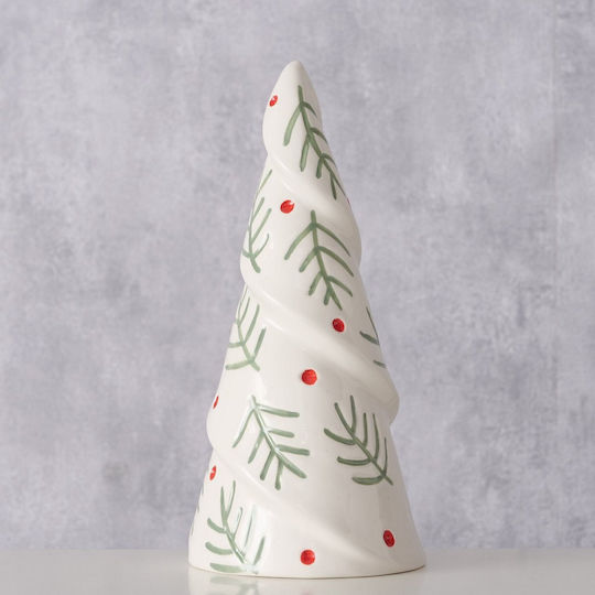 Christmas Decorative Ceramic Tree 21cm White Tree