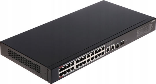 Dahua CS4228-24GT-240 Managed L2 PoE++ Switch με 26 Θύρες Gigabit (1Gbps) Ethernet και 2 SFP Θύρες