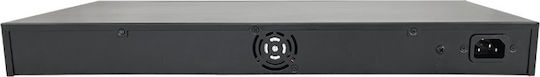 Avizio Power AV-SU16GP2F Negestionat L2 PoE+ Switch cu 16 Porturi Gigabit (1Gbps) Ethernet și 2 Porturi SFP