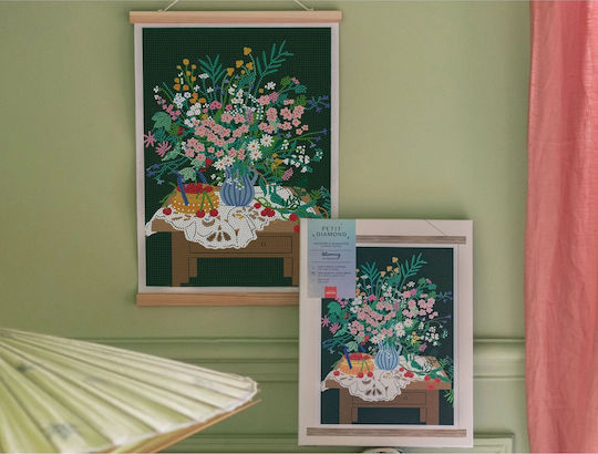 Diamond Painting Colaj Strasuri Blooming La Petite