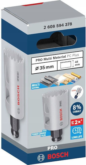 Bosch Ποτηροτρύπανo Ξηρής Κοπής με Διάμετρο 35mm