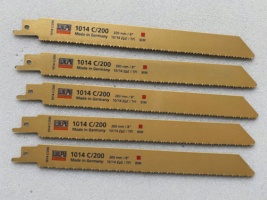Fierăstraie Wilpu Lemn Plastic Wilpu 135/150 5 Bucăți 180mm 1014c/200