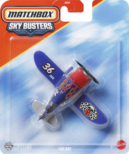 Mattel Sky Busters Matchbox Αεροπλανάκι για 3+ Ετών