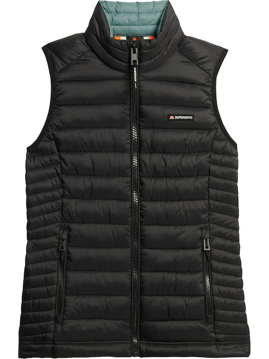 Women's Puffer Jacket for Winter Black