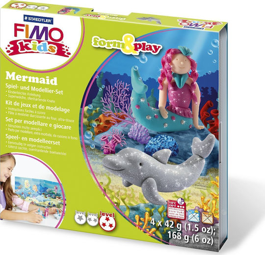 Fimo Fimo Σετ Μοντελοποίησης Μάζας Fimo Kids F&p Γοργόνα