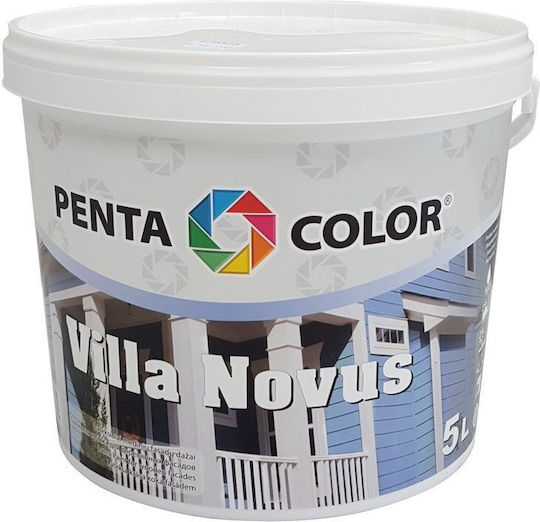 Pentacolor Facade Paint Villa Novus White Color 5