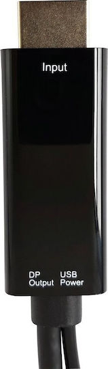 Techly Convertor HDMI / DisplayPort Masculin În HDMI / DisplayPort Feminin 1 Bucată ICOC HDMI-DP12A