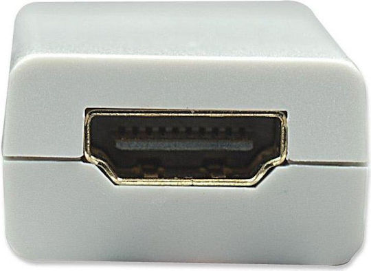 Techly Μετατροπέας mini DisplayPort / HDMI male σε mini DisplayPort / HDMI female 1τμχ (304239)