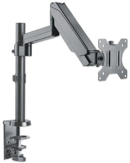 Manhattan Stand Desk Mounted Monitor up to 32" with Arm (461580)