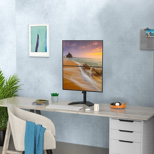 Techly Halterung Auf dem Schreibtisch für 2 Monitore bis 27" mit Arm (ICA-LCD-2520V)