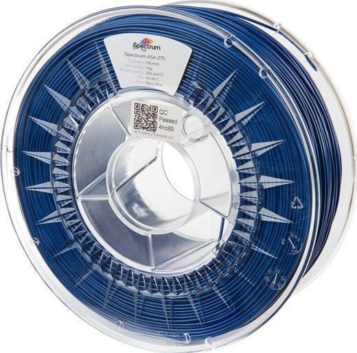 Spectrum ASA 3D Printer Filament 1.75mm Navy Μπλε 1kg 1τμχ (Spool)