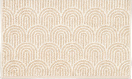 Cawo Prosop de mână 30x50cm. Bej Greutate 600gr/m²