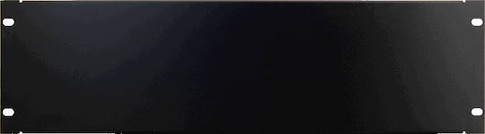 Rapz3 Pulsar Rack 3u Blanking Panel Black