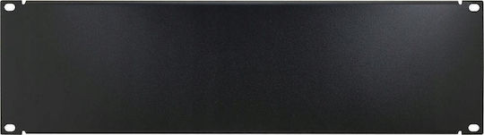 Rapz3 Pulsar Rack 3u Blanking Panel Black