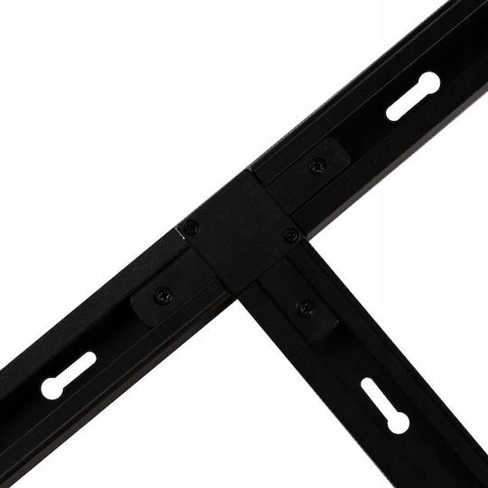 DPM T Typ Verbinder Oberflächenmontierte Schiene Schwarz X-line