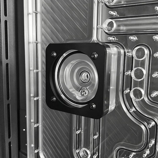 Stealkey Customs Phanteks Nv7 X Stealkey Distroplate D-rgb White