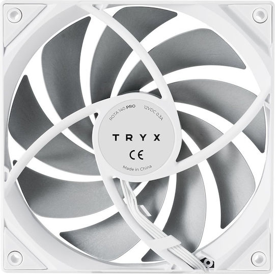 Tryx ROTA Gehäuselüfter 140mm Ohne LEDs Weiß
