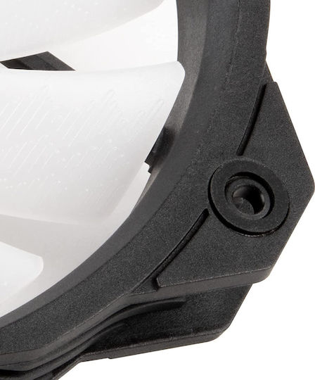 Silverstone Shark Force 160 Case Fan (1600rpm / 160cfm) με ARGB Φωτισμό και Σύνδεση 4-Pin PWM