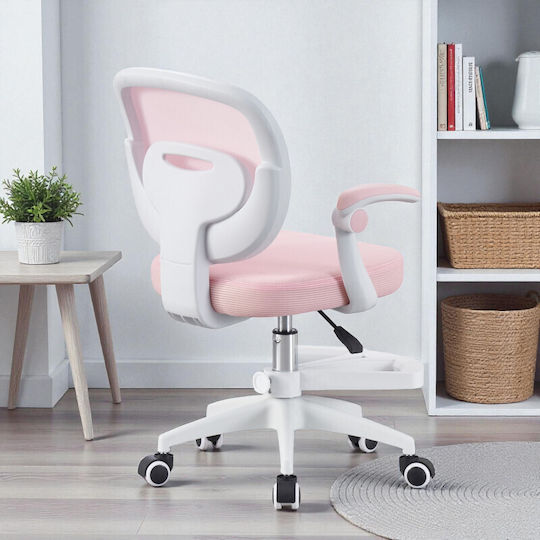 Stuhl Büro mit Verstellbaren Armen Rosa