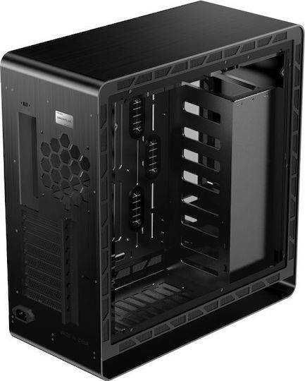 Jonsbo UMX6 Midi-Turm Computergehäuse Schwarz