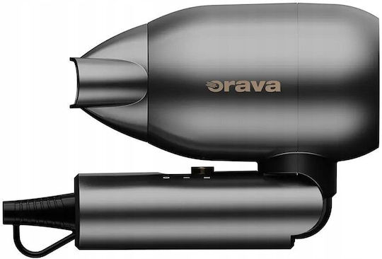 Travel Hair Dryer Hd-407 Black 1300w Orava