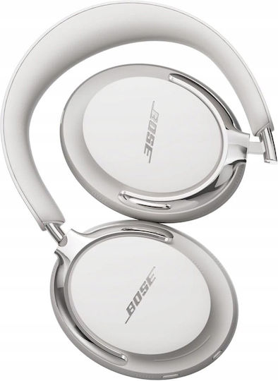 Bose Quietcomfort Ultra (2nd Gen) Безжични / Жични Over Ear Слушалки с 30 часа Работа и Бързо Зареждане Бели