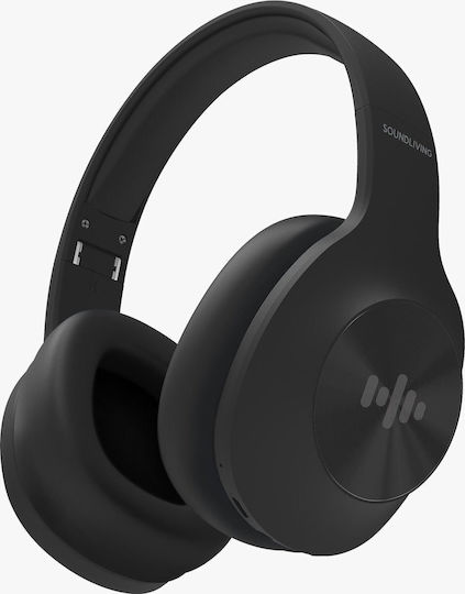 Soul Transform Wireless Over Ear Ακουστικά με 40 ώρες Λειτουργίας Μαύρα