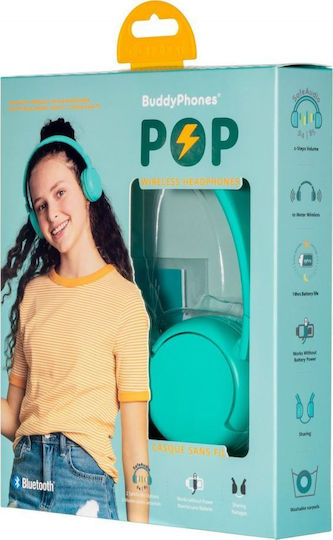 BuddyPhones POP Kabellos / Kabelgebunden Kinder Am Ohr Kopfhörer Grün