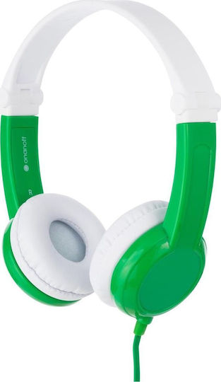 Onanoff Buddyphones Explore Жични On Ear Слушалки Зелени