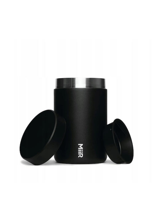 Aristar Plastic Thermo Lunch Box Black 470ml