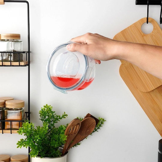 Vilde Sterk Kunststoff Mittagsboxen Transparente 4 Stück