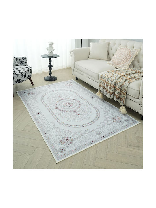 Homeone M712 Rutschfest Teppich Rechteckig Synthetisch,Polyester/Cotton/Leather