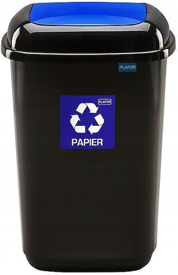 Plafor Yellow Recycling Waste Bin 12lt