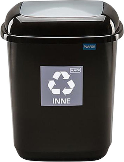 Plafor Plafor Mülleimer Recycling Kunststoff Silber 12lt