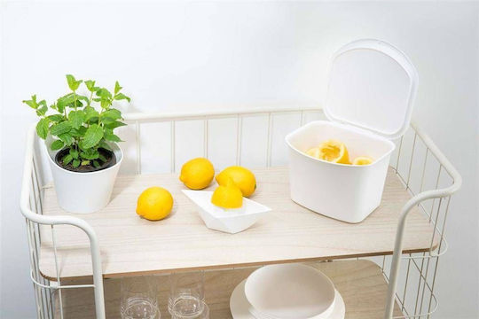 Koziol Waste Bin Waste Plastic White 1pcs