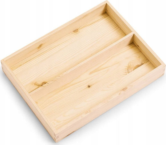 Zeller Hölzernes Aufbewahrungsbox mit Deckel 40x30x24cm 1Stück