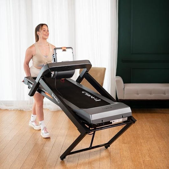 HMS BE5873 2hp Elektrisches Laufband für Fitness für Benutzer bis 110kg