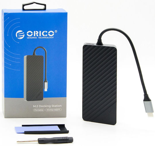 Orico 8-in-1 USB-C Docking Station με HDMI 4K PD Ethernet Μαύρο