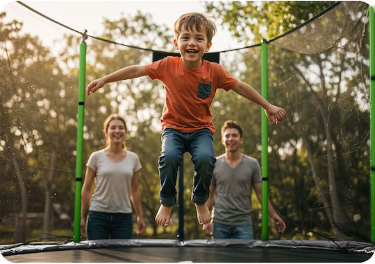 NEO Sport Trampolină pentru copii Diametru 140cm cu Net & Scară