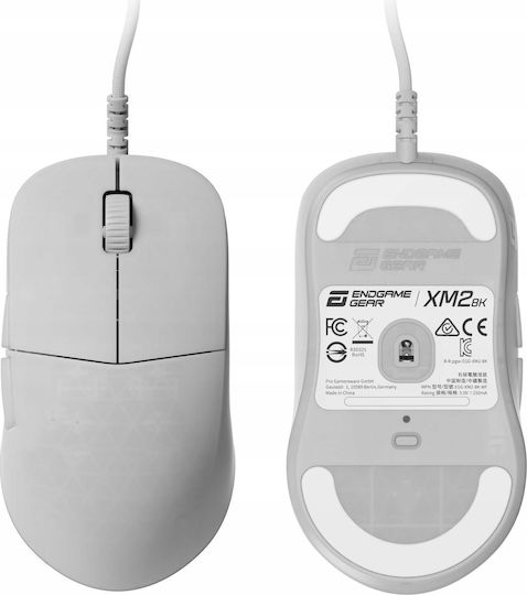 Endgame Gear XM2 8K Gaming Ποντίκι 26000 DPI White Frost