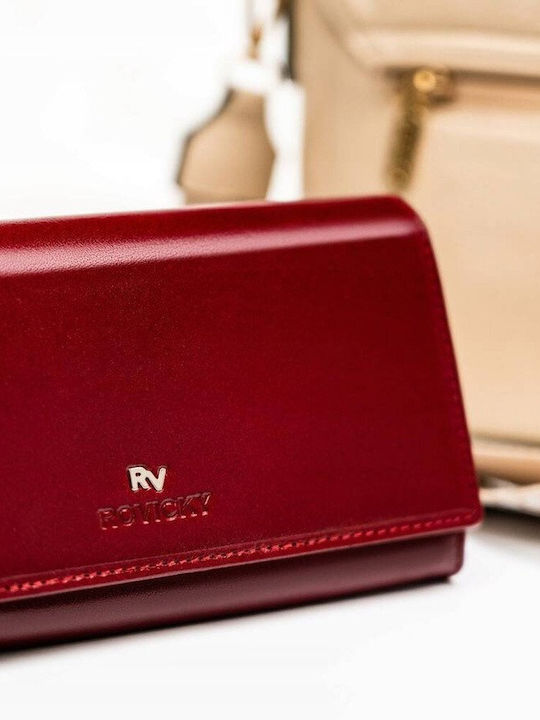 Голяма Дамско Портмоне с RFID Бордо