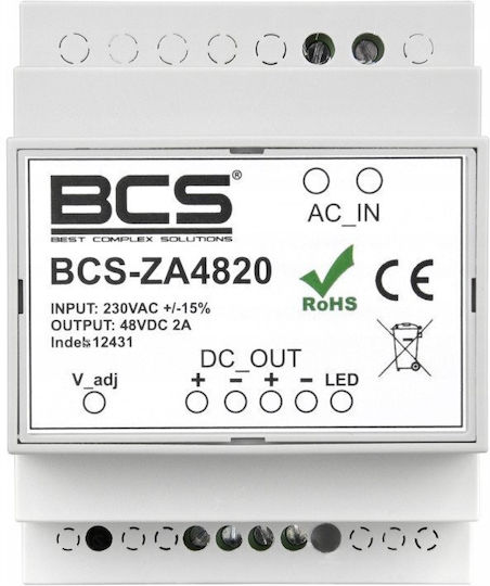BCS Τροφοδοτικό Συστημάτων CCTV
