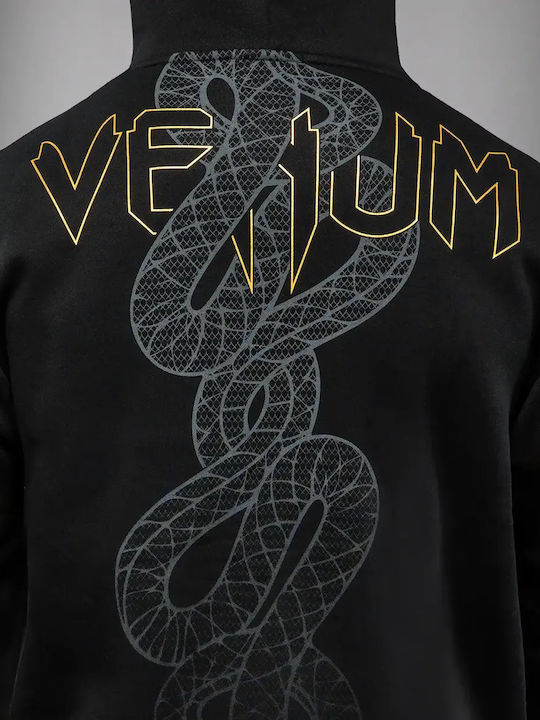Sweatshirt with Hood Black, Silver, Gold