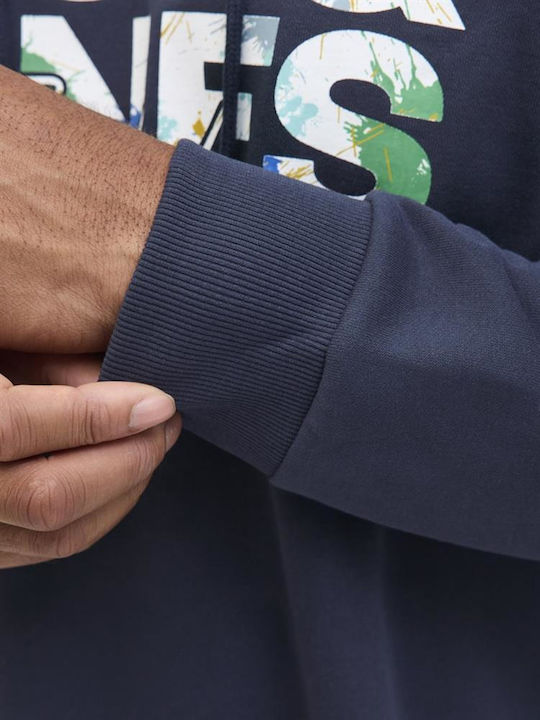 Sweat Sweatshirt mit Kapuze Blau
