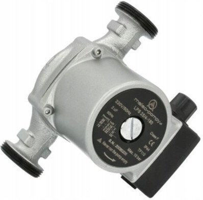 Circulation Pump Central Heating Lps 25/40s 180mm Cable Plug + Fittings Malecpompy