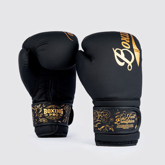 Boxing Pro Боксови Ръкавици за Състезание Черен