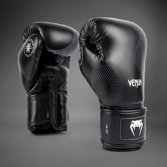 Venum Mănuși de Box din Piele Sintetică pentru Competiție Negre