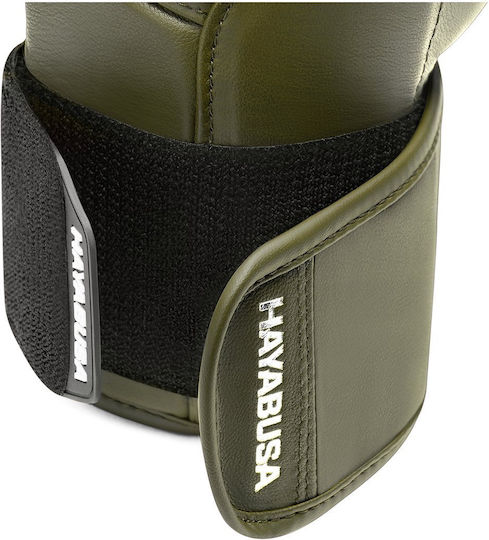 Hayabusa Boxing Gloves Leather for Match Green