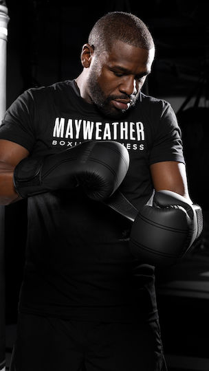 Hayabusa Boxing Gloves Made Of Synthetic Leather For Competition Black